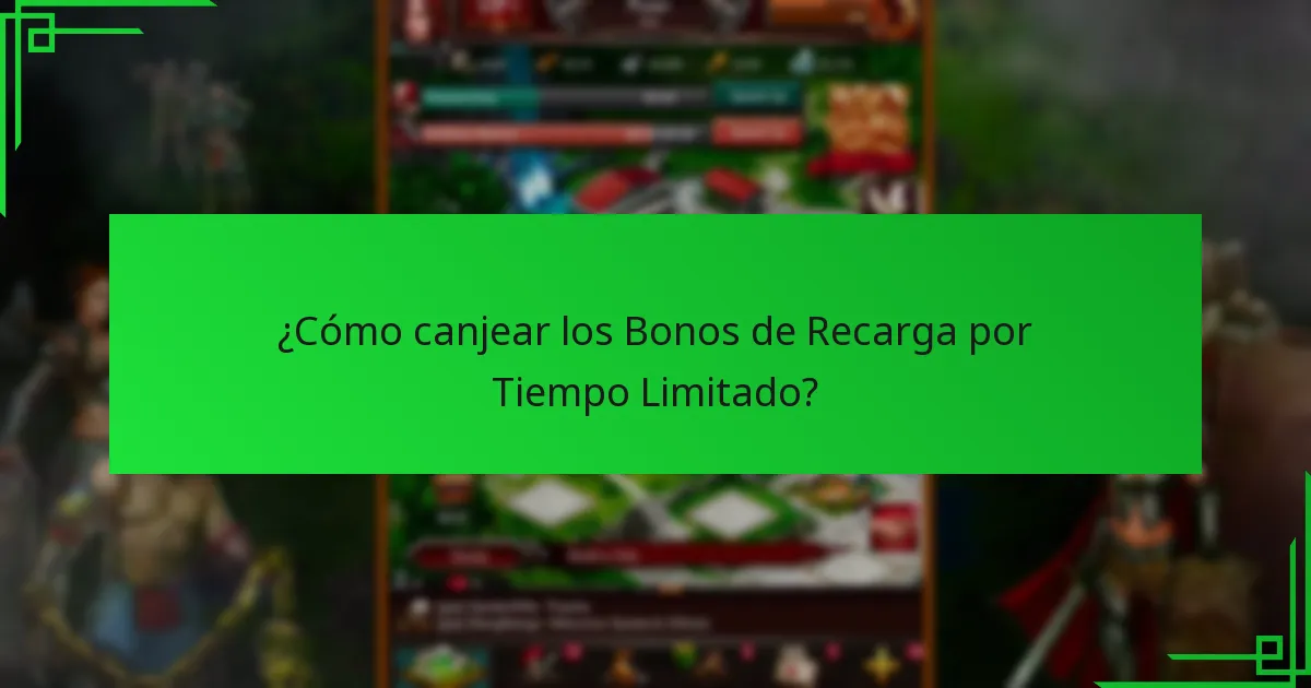 ¿Por qué son sensibles al tiempo los Bonos de Recarga por Tiempo Limitado?