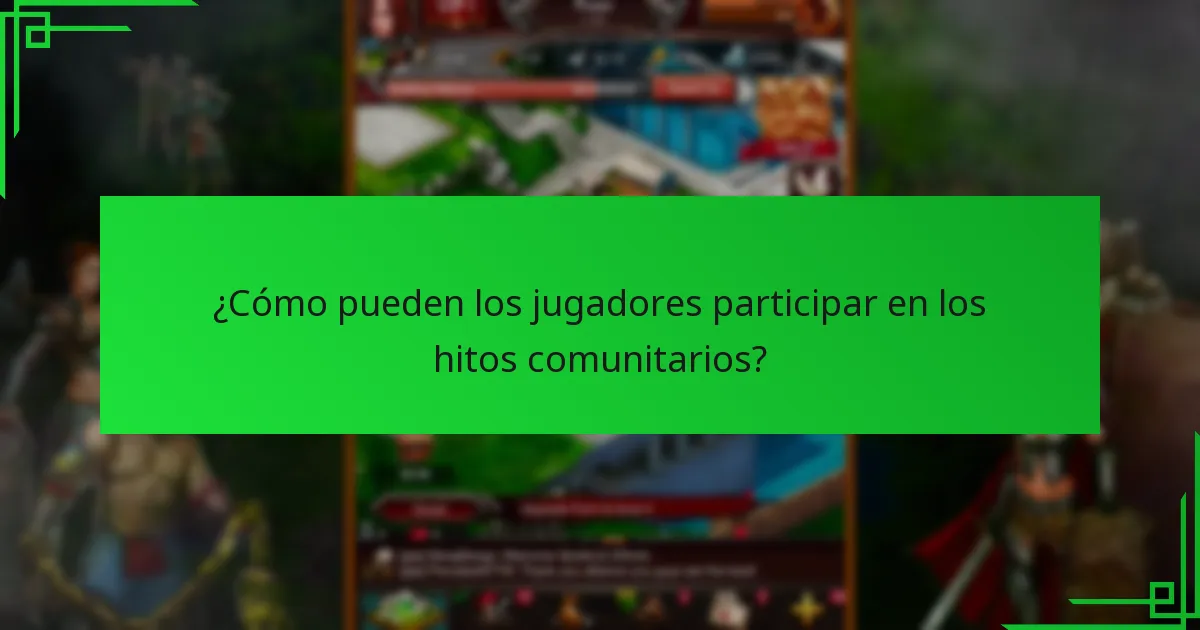 ¿Qué premios pueden ganar los jugadores a través de hitos comunitarios?