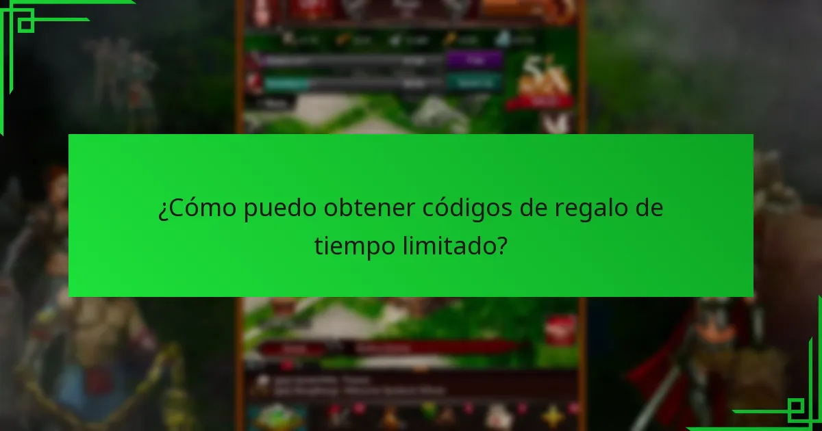 ¿Cómo canjeo códigos de regalo de tiempo limitado?
