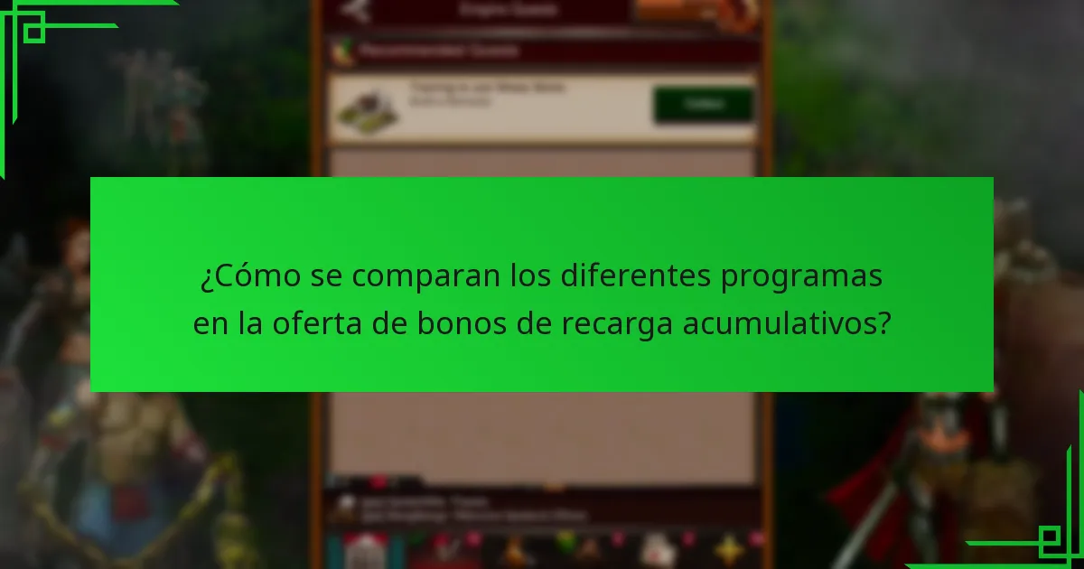 ¿Cuáles son los beneficios de los niveles superiores en los programas de bonos de recarga?