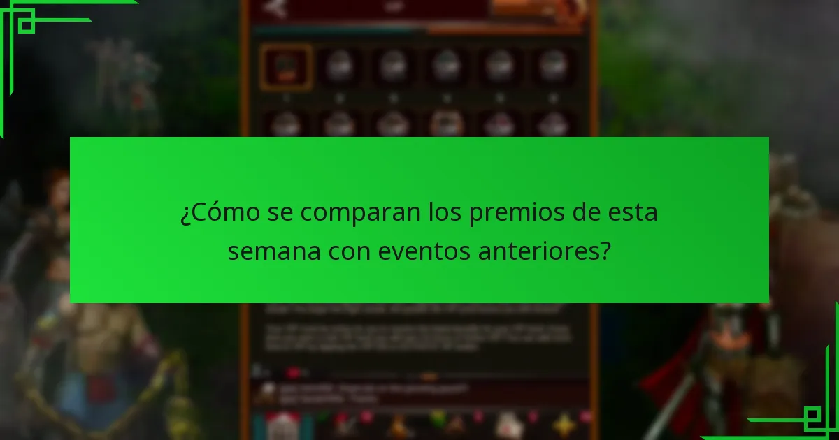 ¿Cómo puedo participar eficazmente en los eventos semanales?