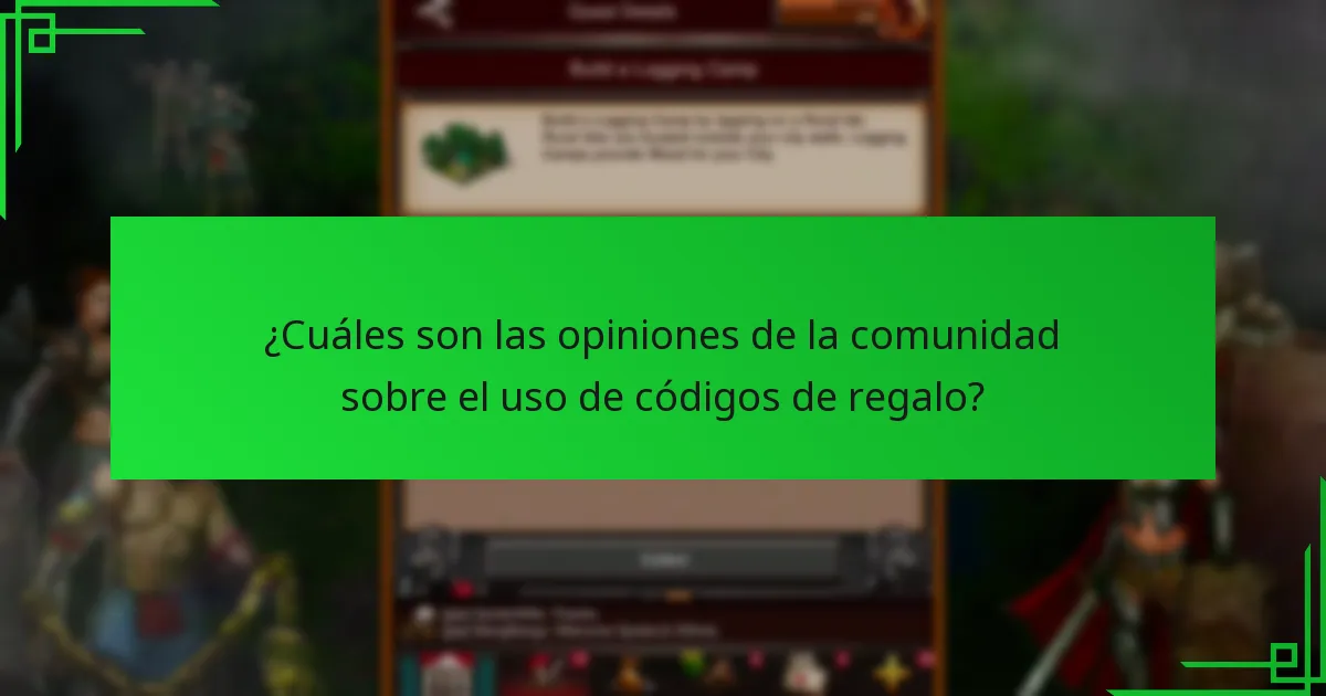 ¿Qué recompensas proporcionan los códigos de regalo en Game of War: Fire Age?